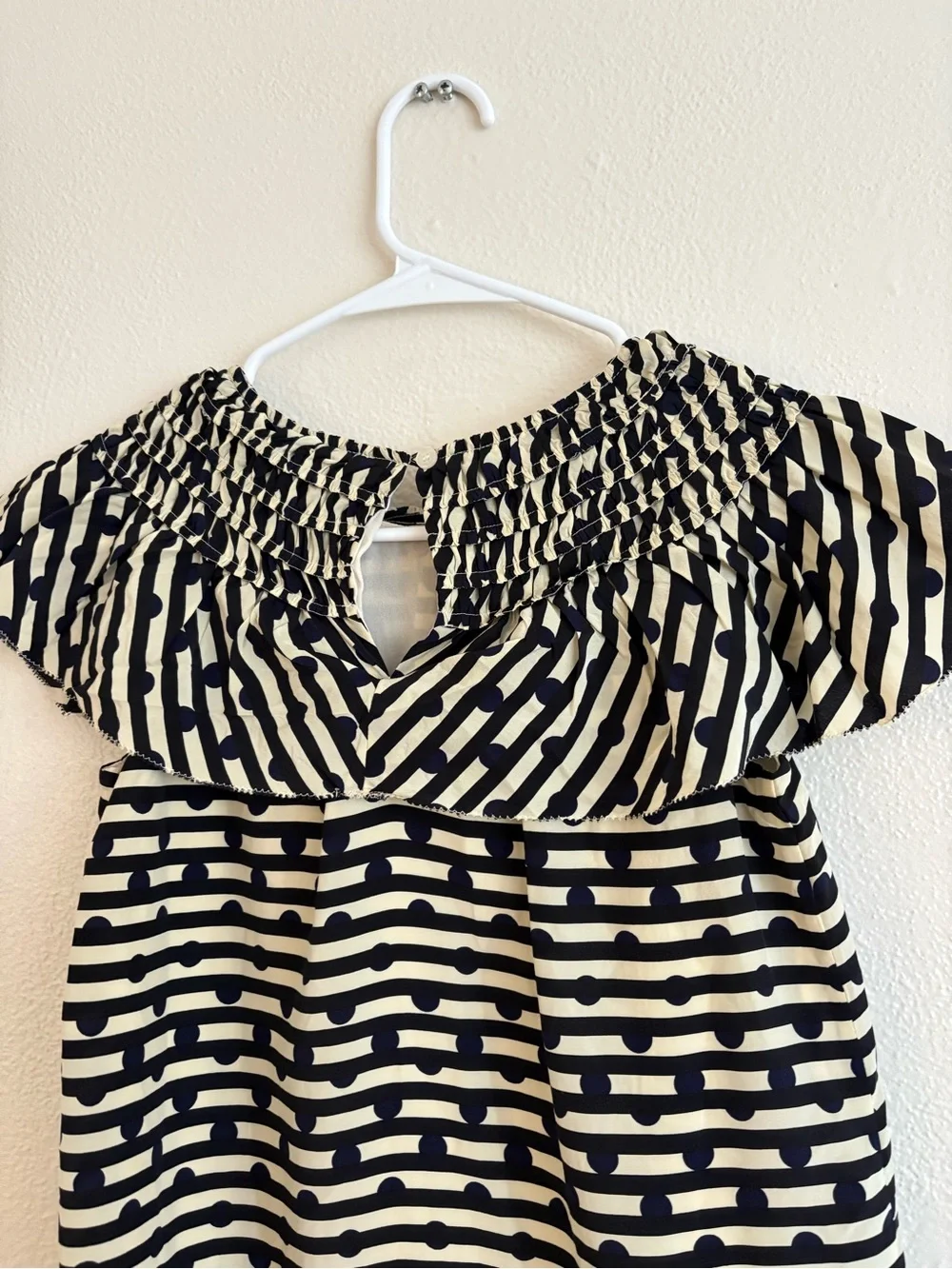 Burberry Children Silk Ruffled Lilla Dress